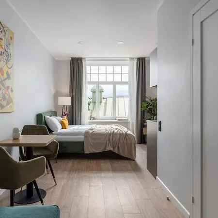 Апартаменты Comfortable In Historic Center Рига